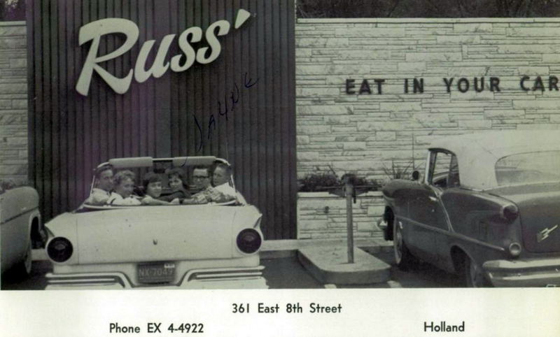 Russ - Holland Location From Old High School Yearbook